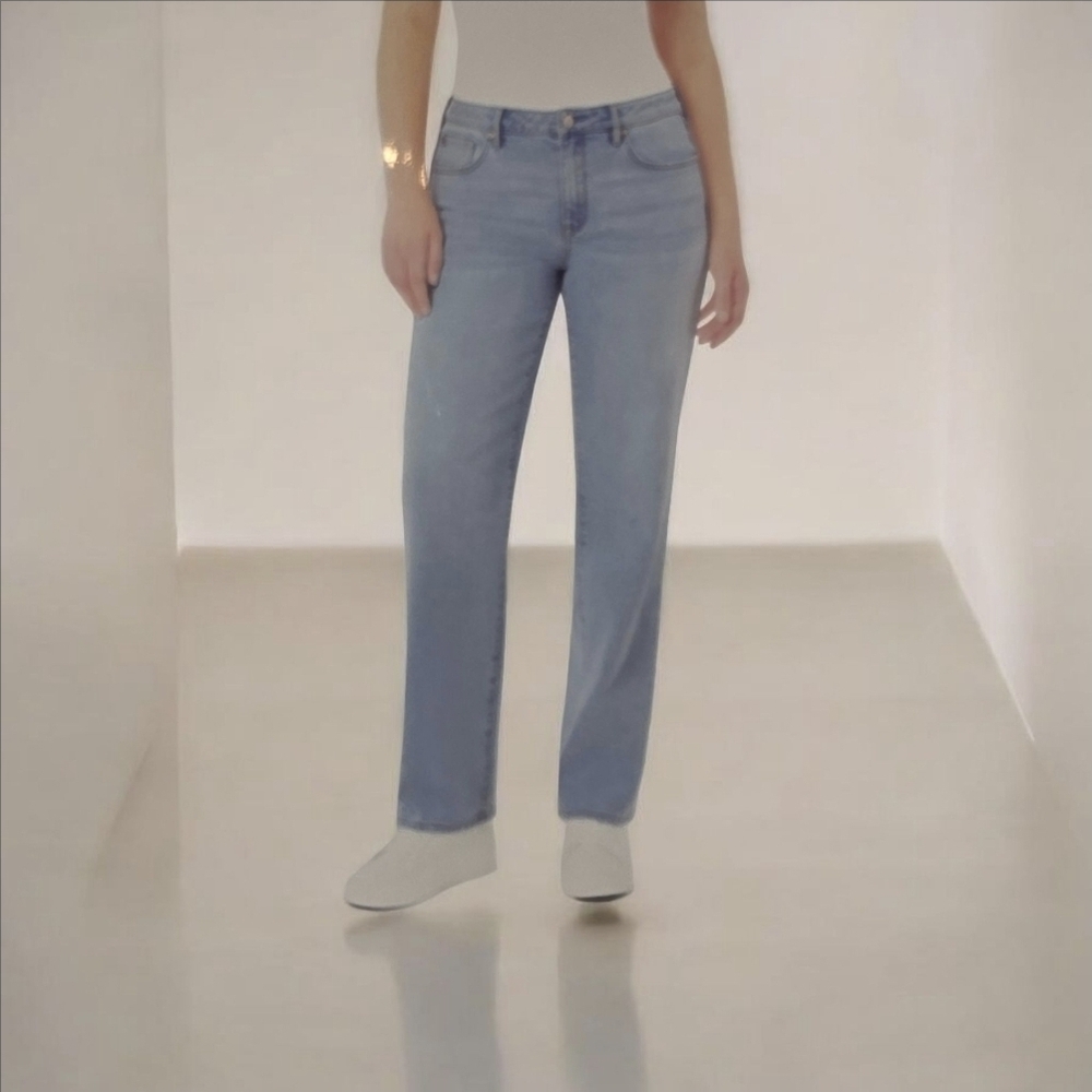 NWT Seven7 Loose Straight Leg Jeans